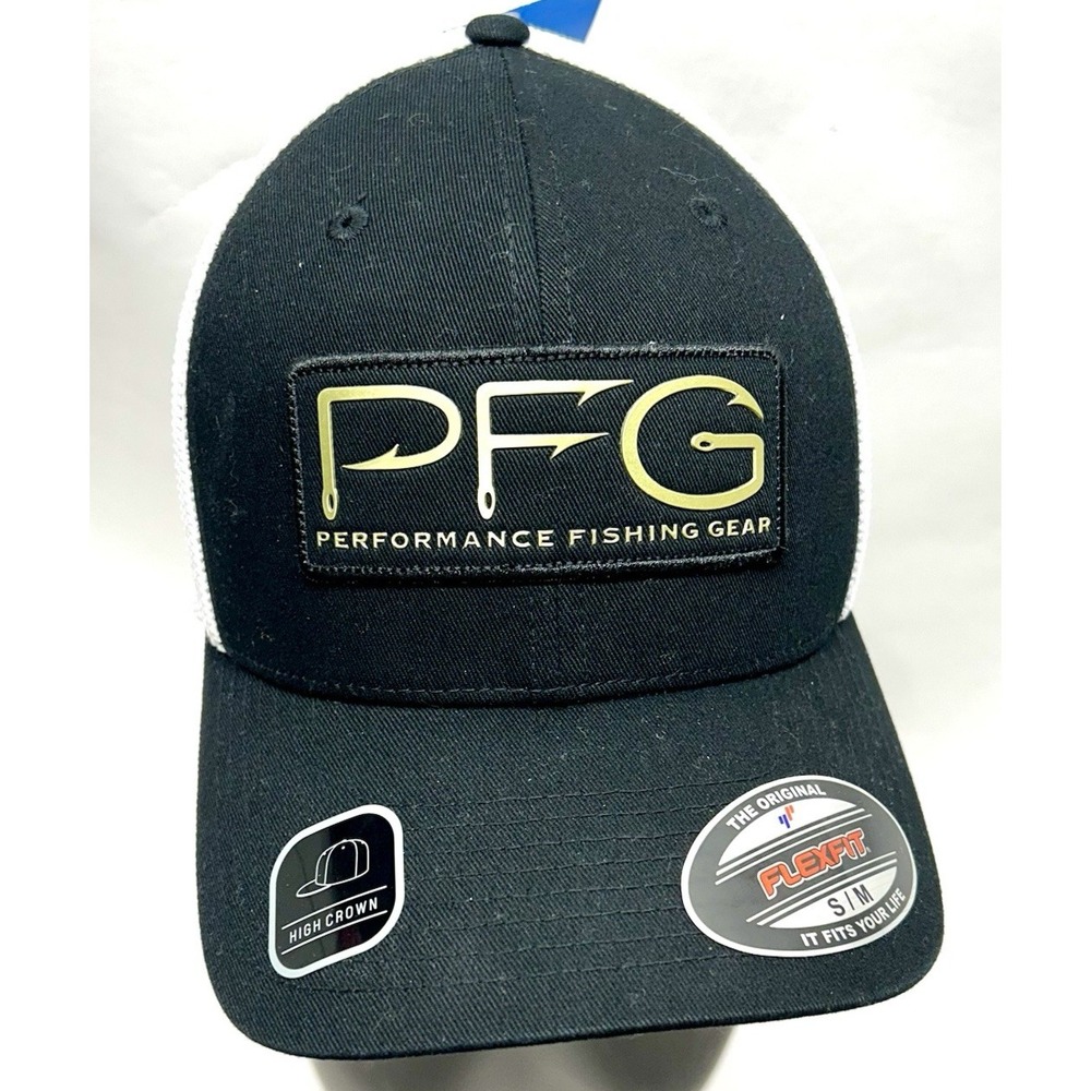 Columbia PFG Hooks Unisex S/M Mesh Ball Cap- High (YB)